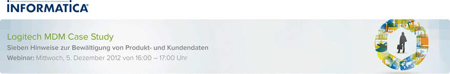 Logitech MDM Case Study: Sieben Hinweise zur Bewltigung von Produkt- und Kundendaten Webinar: Mittwoch, 5. Dezember 2012 von 16:00 – 17:00 Uhr Logitech MDM Case Study: Sieben Hinweise zur Bewltigung von Produkt- und Kundendaten Webinar: Mittwoch, 5. Dezember 2012 von 16:00 – 17:00 Uhr